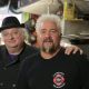 Luigi Vitrone and Guy Fieri from Diner's, Drive-In's, and Dives
